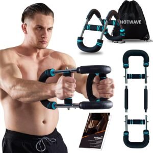 HOTWAVE Twister Arm Trainer, Adjustable Chest & Arm Exerciser for Men Women, Portable Home Fitness Equipment Kit for Upper Body Muscle Strength Training, Ideal for Self-Use or Gifting